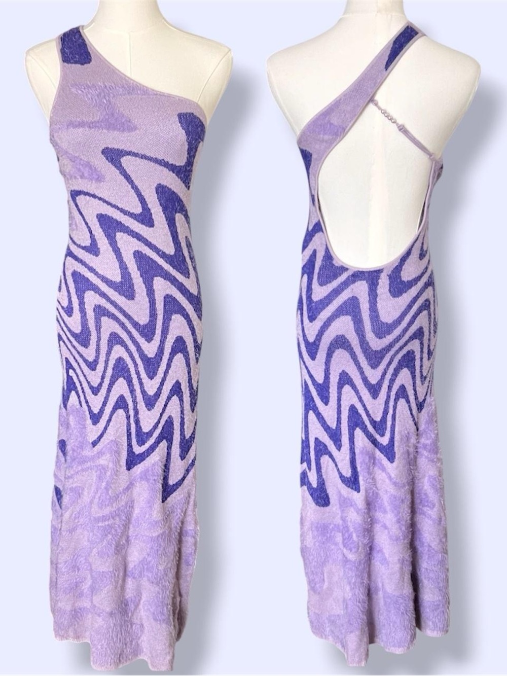 Vestito House Of Sunny Wannabe Hockney Dress NWT